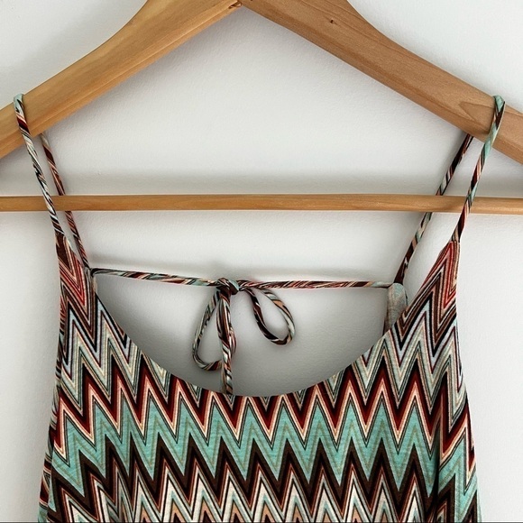 Minty Maxi Dress Spaghetti Straps Small - Picture 4 of 10